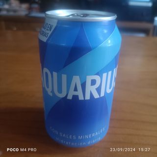 Aquarius Limón lata 330ml.