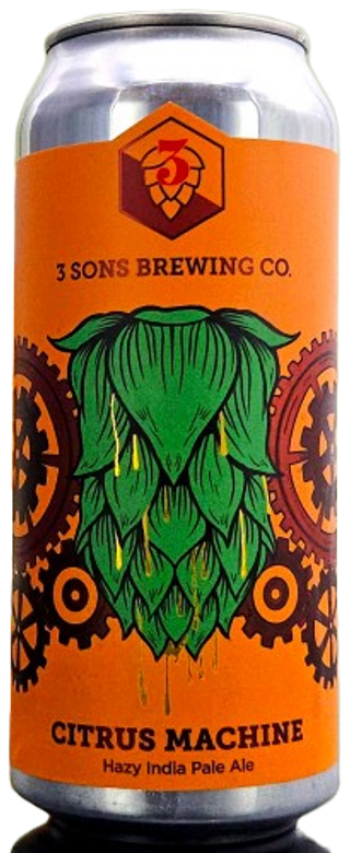 Citrus Machine 3 Sons Brewing Co Lata 47,3 cl.