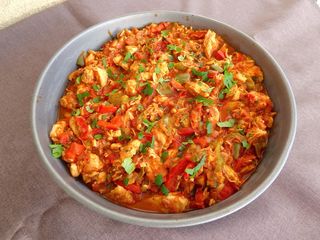 Plat Escalope Mexicain