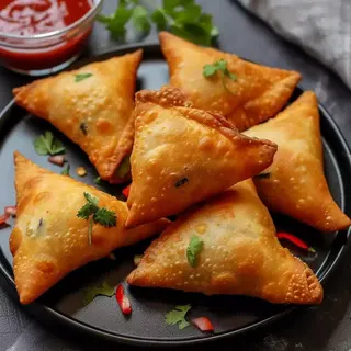 Chicken Samosas (3 Pcs)