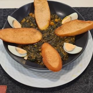 Espinacas Con Garbanzos (1 Ración)