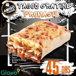 Tacos Gratiné Fromage