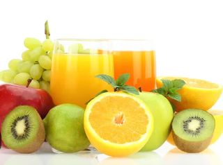 Jus d'orange + 3 fruits