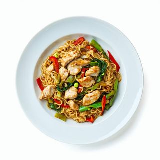 107. Chop Suey De Verduras Con Pollo