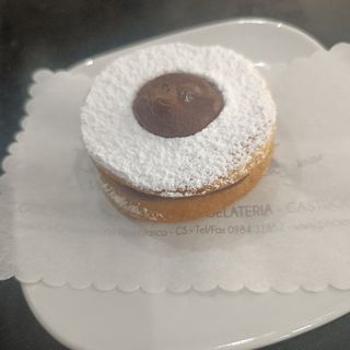 Occhio di bue al cioccolato 