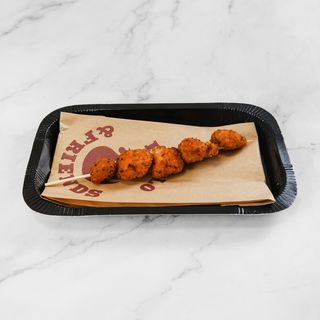 Spiedino di bocconcini di pollo piccanti