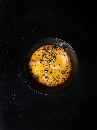 Суп Том ям з креветкою