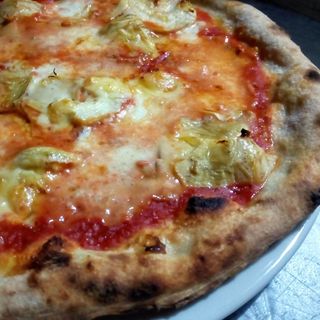 Pizza Carciofini in teglia
