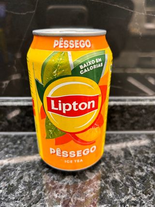 Ice Tea Pêssego Lata