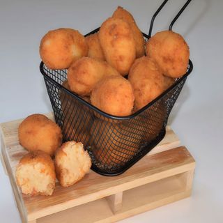 Croquetas Fritas De Merluza Y Gambas (4 Uds.)