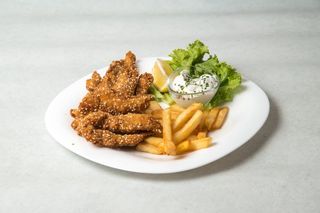 Pohovani pileći štapići