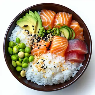C8. Poke bowl misto