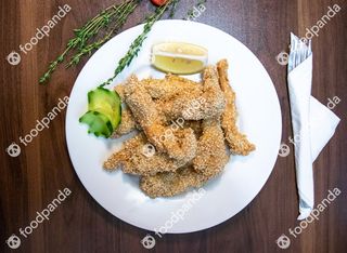 Пилешки хапки в сусам