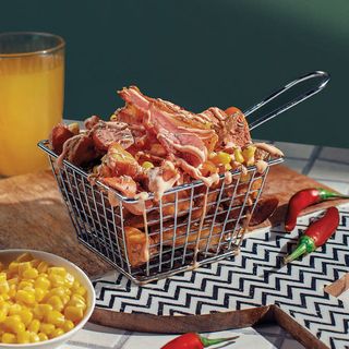 ჰოთ-დოგ ბოქსი მექსიკური სოუსით