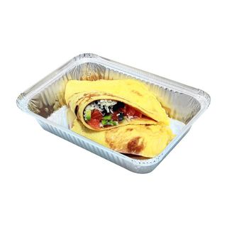 Омлет з лососем