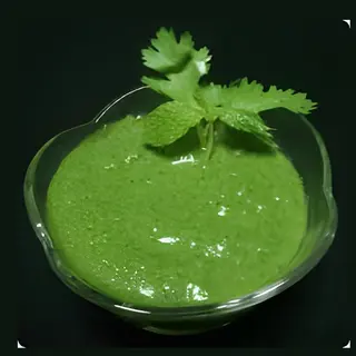 მწვანე ჩატნი - Green Chutney 
