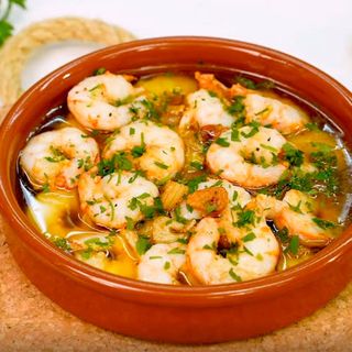 Tapa De Gambas Al Ajillo
