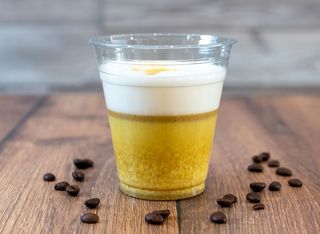 Златно Лате с бадемово мляко 400 мл