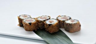Hosomaki de  atún tempura