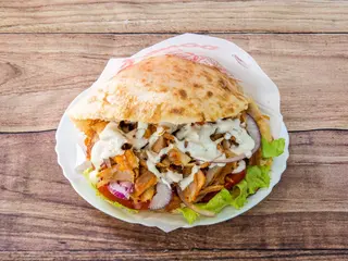 Pita Keba con pan casero
