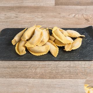 Tortelloni SIN GLUTEN rellenos de Parmigiana de Berenjena (1 kg) 
