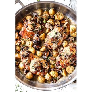 Chicken With Mushrooms