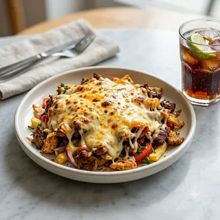 Menú Plato Kebab Gratinado