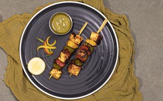 Paneer tikka vegetarian