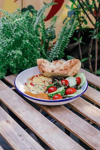 ომლეტი ბოსტნეულით