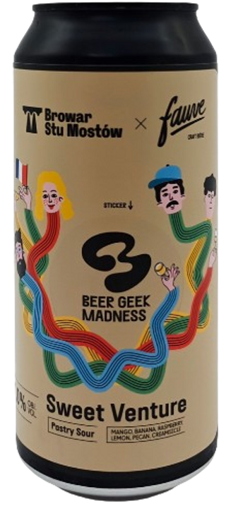 BGM 2026 Sweet Venture Browar Stu Mostow Lata 44 cl.