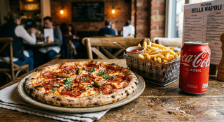 Diavola + Patatine + Bevanda