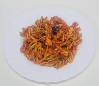 Espirales vegetales con verduras 