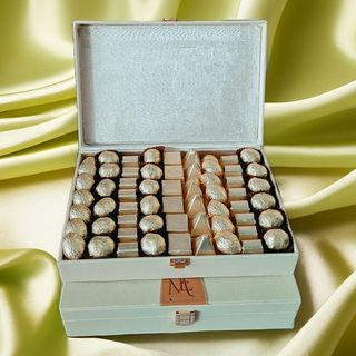 Coffret grand beige