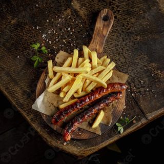 Kobasice sa pomfritom