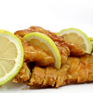 Pollo Almendrado Con Limón