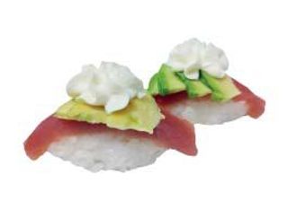 37. Nigiri tonno avocado - 2 pezzi