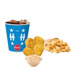 Пилешки хапки (4бр) меню