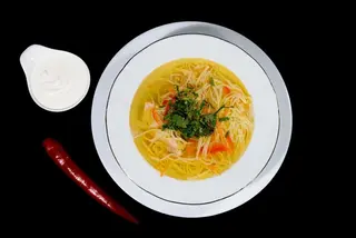 Куриный бульон/ Zeamă de pui