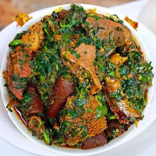 Afang + beef + semo