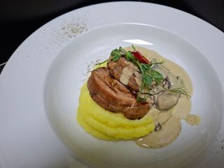 М'ясні рулети з картопляним пюре (350g)