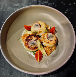 Formaggelle con salmone