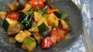 Legume marinate la tigaie