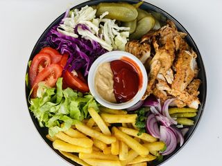 Shaorma farfurie pui