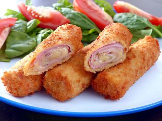 310. Rollitos De Queso Y Jamón (4 Uds.)