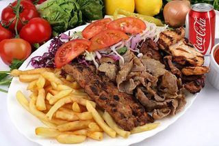 23 Piatto kebab menù