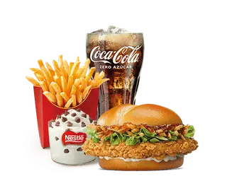 Menú Completo McCrispy Hot Honey 