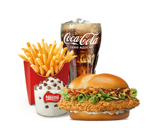 Menú Completo McCrispy Hot Honey 