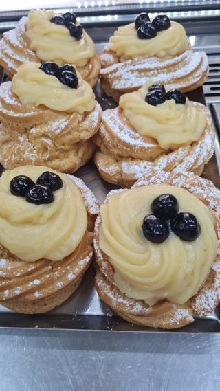 Zeppola di san giuseppe al forno