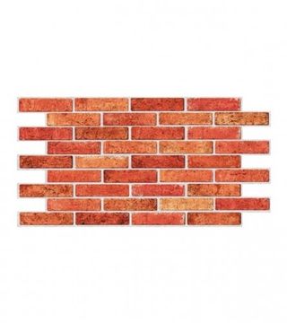 (202150) 3D panel PVC crvena cigla 962x499mm