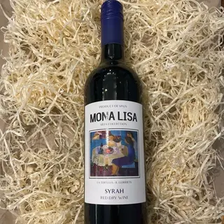 Вино Червоне Сухе, Mona Liza, Syrah, 2023р(іспанія), 750мл